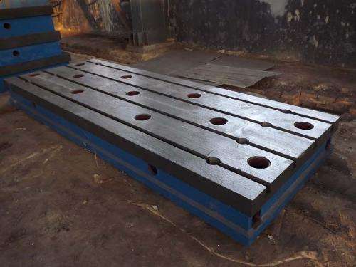 镗床工作台为何有孔和T型槽存在